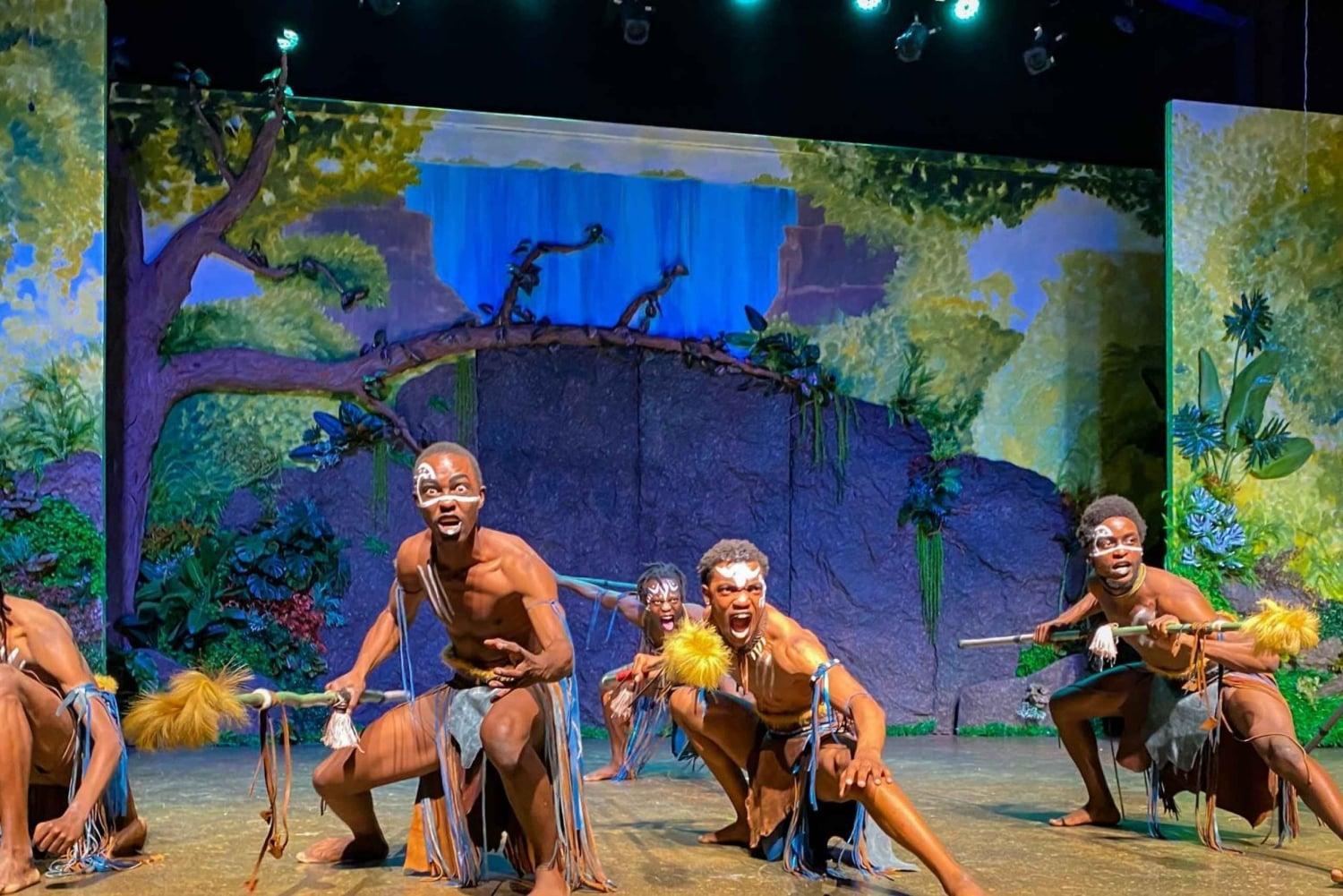 High-energy Afrikan Warriors acrobatics — African Pirate adventure